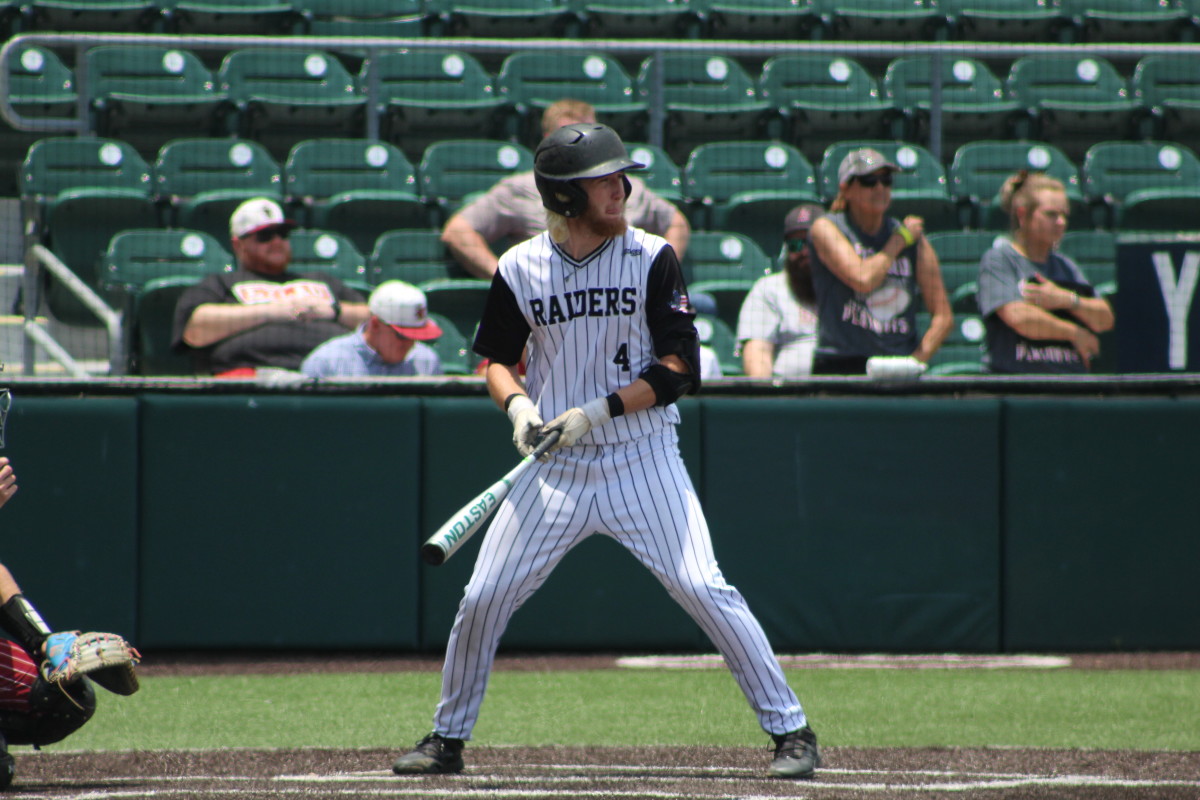 Texarkana Liberty-Eylau Canyon Randall 4A UIL state semifinals Texas baseball playoffs 060723 Andrew McCulloch 55